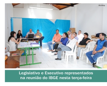 CENSO 2010: Presidente da Câmara esteve em apresentação dos dados pelo IBGE