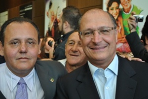 <b>Presidente da Câmara participou de seminário em São Paulo com o Governador</b>