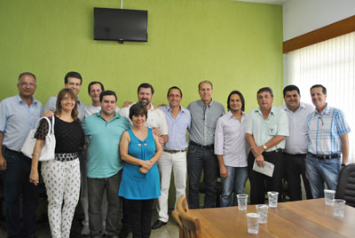 Deputado Carlos Sampaio se reúne com os Vereadores