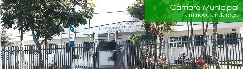 Câmara Municipal está atendendo em novo endereço