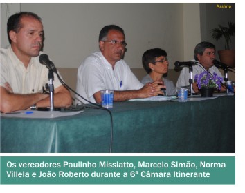 Com seis reuniões, Câmara Itinerante completa abrangência de quase todo o município